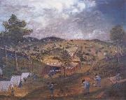 unknow artist Siege of Vicksburg painting
